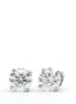 Round Diamond Earrings
