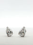 Pear Shaped Diamond Earrings