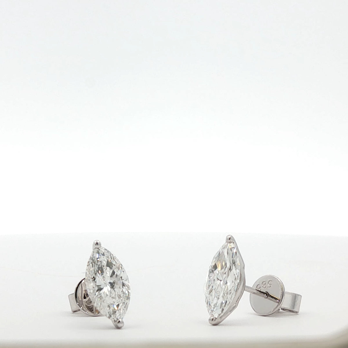 Marquise Diamond Earrings