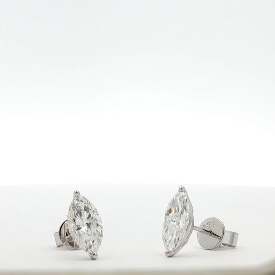 Marquise Diamond Earrings