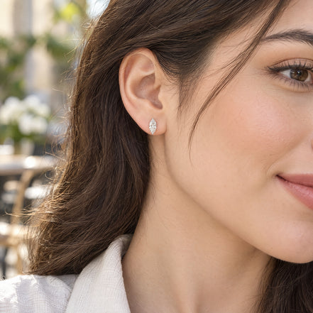 Marquise Diamond Earrings