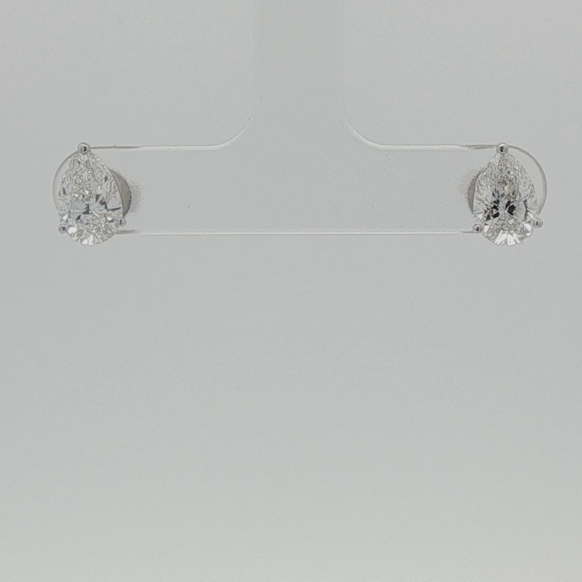 Pear Diamond Earrings