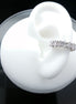 Natural Oval Diamond Ear Cuff