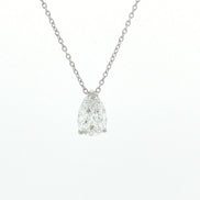 Pear Diamond Pendant